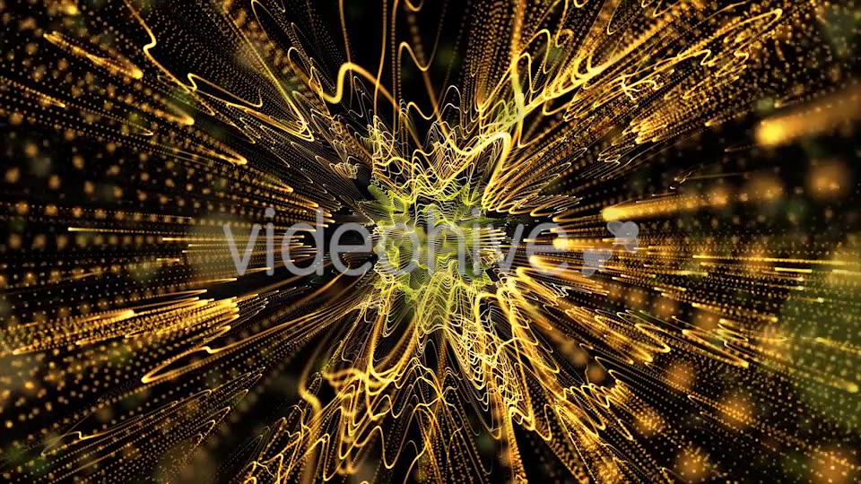 Beautiful Movement Gold Particles Background Videohive 20246711 Motion Graphics Image 3
