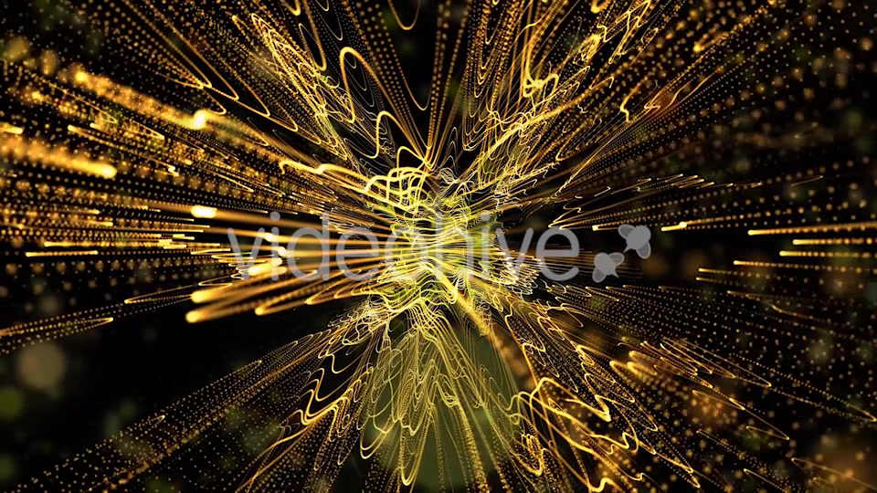 Beautiful Movement Gold Particles Background Videohive 20246711 Motion Graphics Image 4