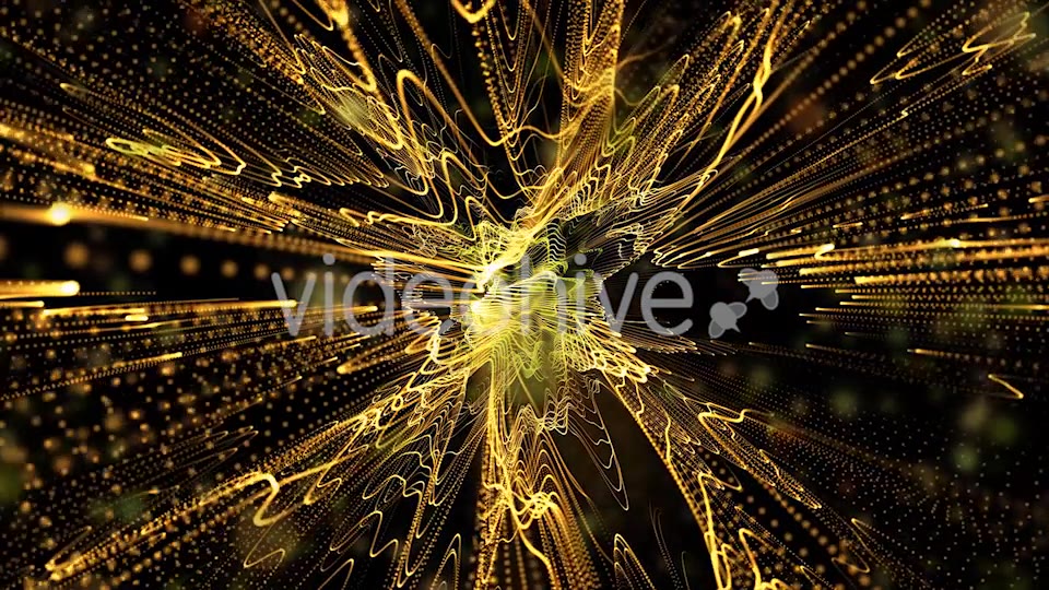 Beautiful Movement Gold Particles Background Videohive 20246711 Motion Graphics Image 5