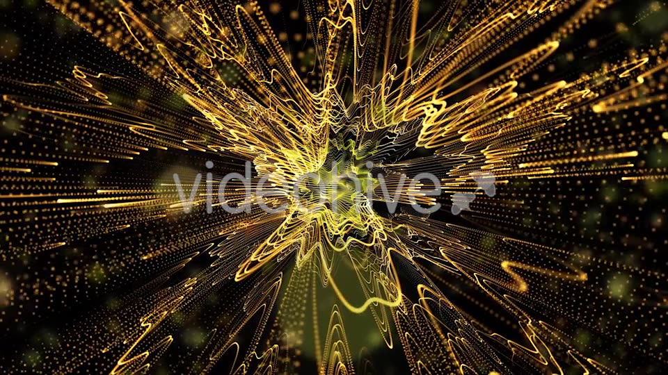 Beautiful Movement Gold Particles Background Videohive 20246711 Motion Graphics Image 6