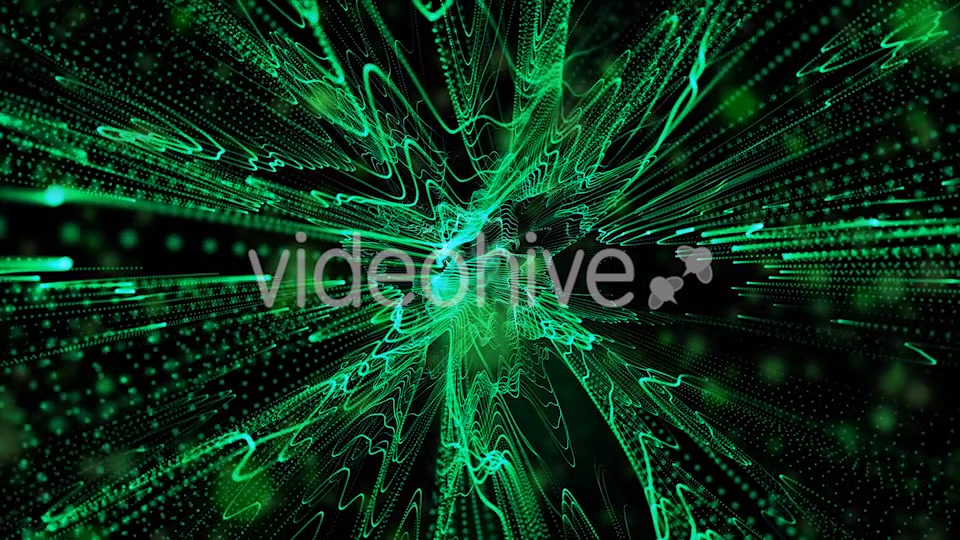 Beautiful Movement Green Particles Background Videohive 20246877 Motion Graphics Image 5