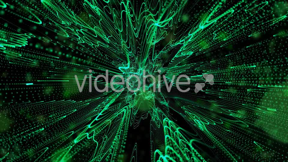 Beautiful Movement Green Particles Background Videohive 20246877 Motion Graphics Image 8