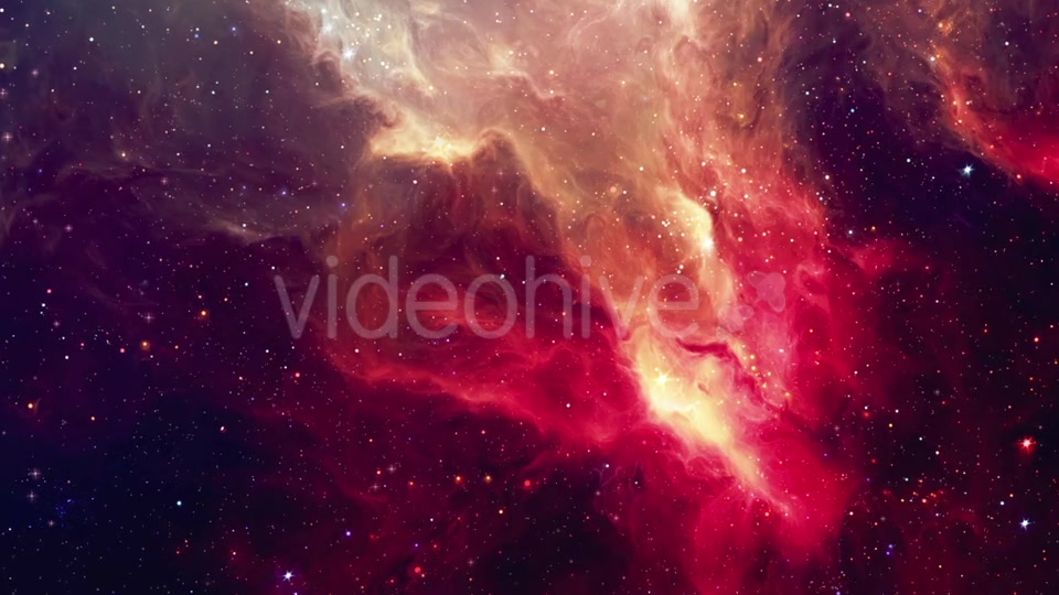 Beautiful Red Space Nebula Videohive 19234251 Motion Graphics Image 3