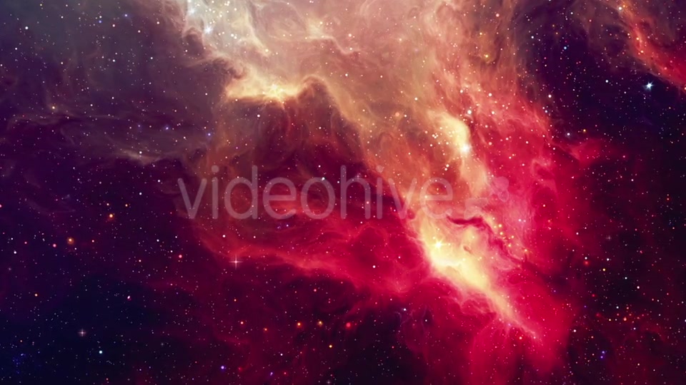 Beautiful Red Space Nebula Videohive 19234251 Motion Graphics Image 6