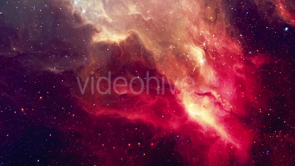 Beautiful Red Space Nebula Videohive 19234251 Motion Graphics Image 8