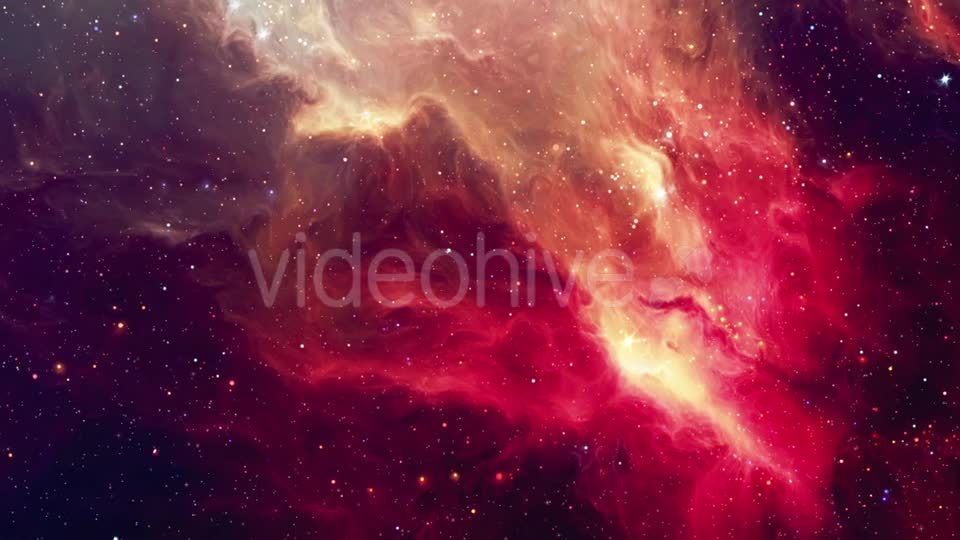 Beautiful Red Space Nebula Videohive 19234251 Motion Graphics Image 9