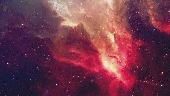 Beautiful Red Space Nebula - 19234251 Download Videohive