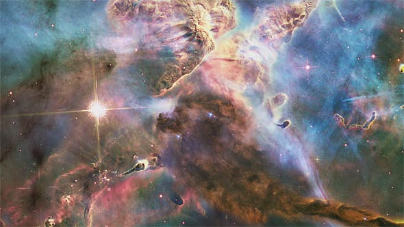 Beautiful Space Nebula - Download 18728342 Videohive