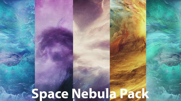 Beautiful Space Nebula Pack - 21713335 Download Videohive
