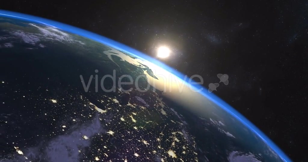 Beautiful Sunrise Over Earth Videohive 21283710 Motion Graphics Image 5