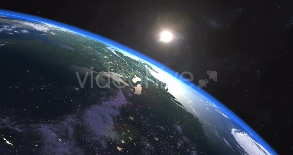 Beautiful Sunrise Over Earth Videohive 21283710 Motion Graphics Image 6