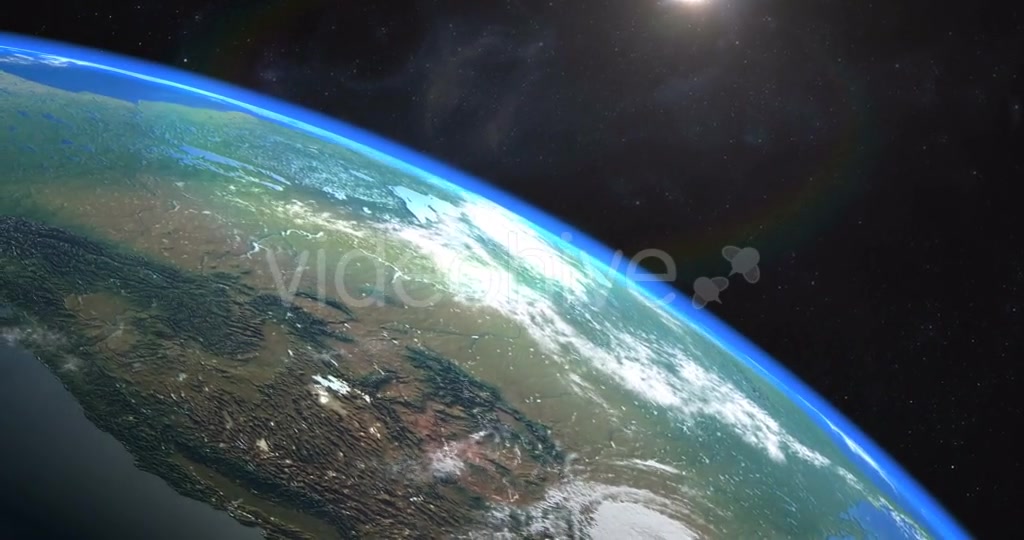 Beautiful Sunrise Over Earth Videohive 21283710 Motion Graphics Image 9
