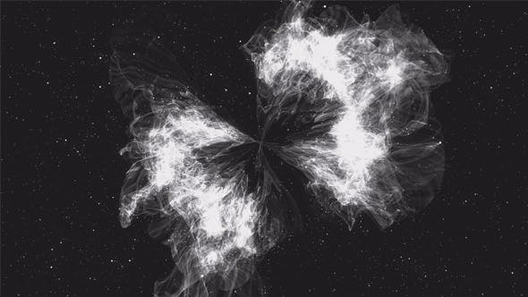 Beautiful White Space Nebula - Videohive Download 18846536
