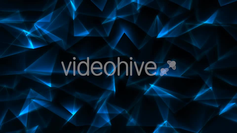 Beauty and Blue Triangles Background Loop Videohive 21632866 Motion Graphics Image 1