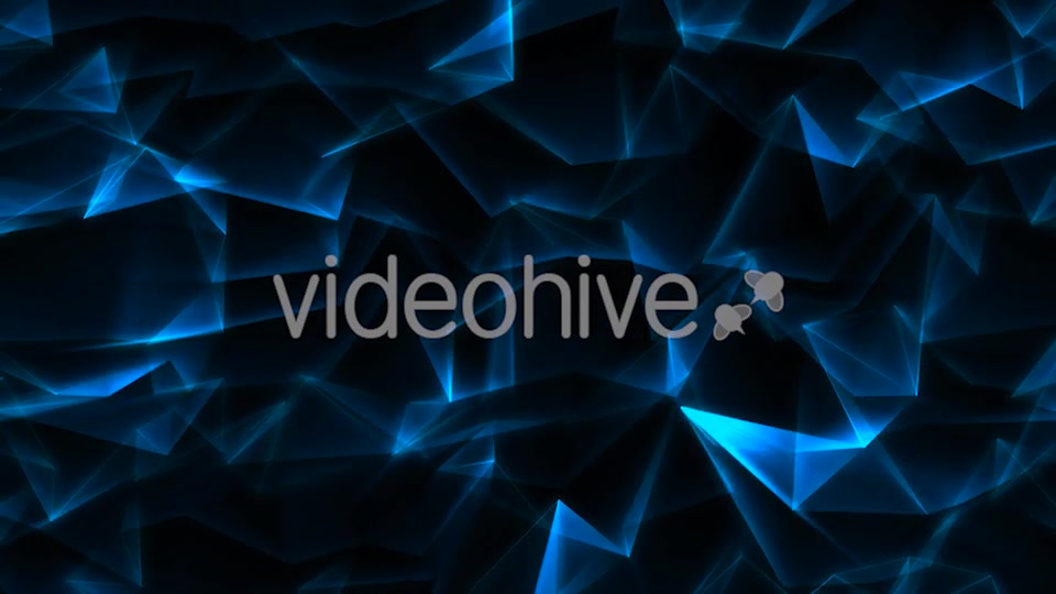 Beauty and Blue Triangles Background Loop Videohive 21632866 Motion Graphics Image 10