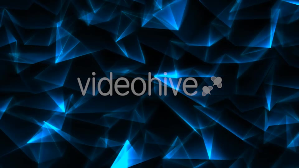 Beauty and Blue Triangles Background Loop Videohive 21632866 Motion Graphics Image 2