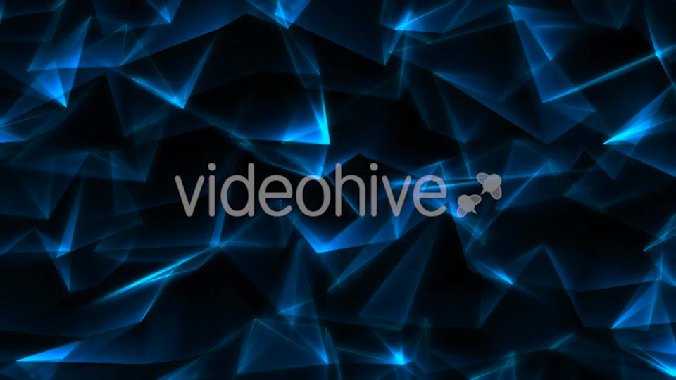 Beauty and Blue Triangles Background Loop Videohive 21632866 Motion Graphics Image 4
