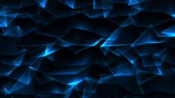 Beauty and Blue Triangles Background Loop - 21632866 Download Videohive