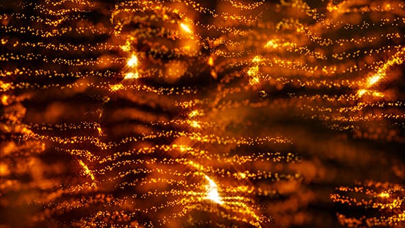 Beauty Gold Particles Background - 21490155 Download Videohive