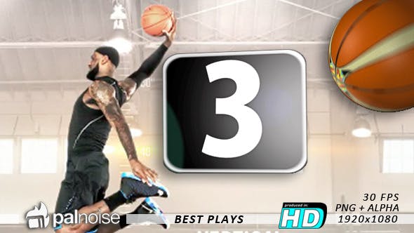 Best Plays Basketball Countdown (12 Pack) - 8312261 Videohive Download