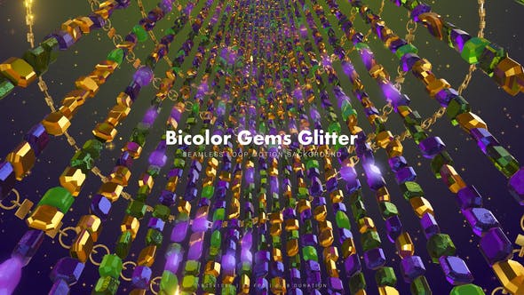 Bicolor Gems Glitter 9 - 20583358 Download Videohive