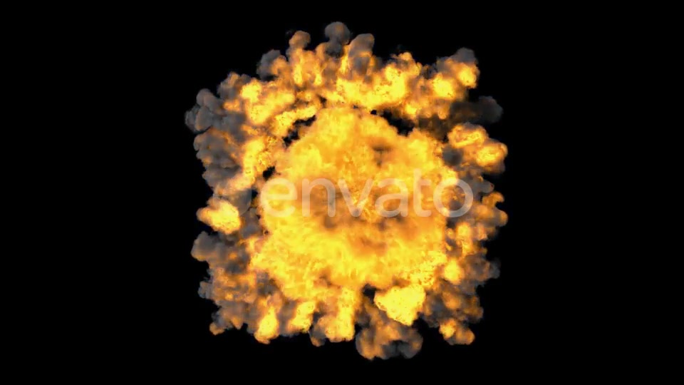 Big 4K Explosion Top View Videohive 23447264 Motion Graphics Image 3