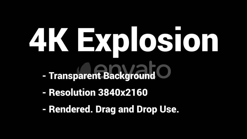 Big 4K Explosion Top View Videohive 23447264 Motion Graphics Image 9