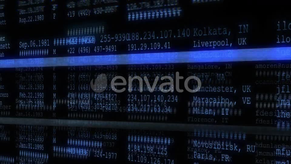 Big Data Search Videohive 25002907 Motion Graphics Image 1