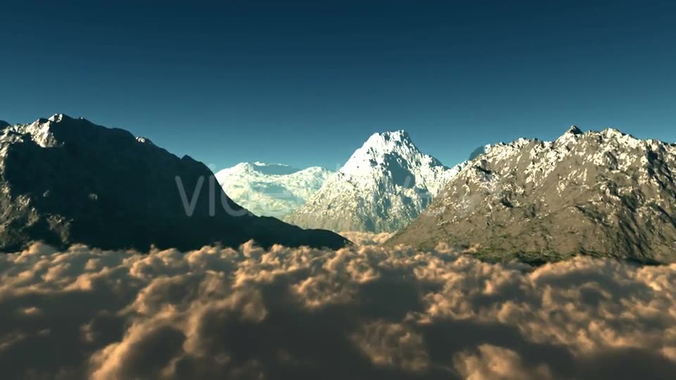 Big Mountains With Clouds Videohive 15784475 Motion Graphics Image 2