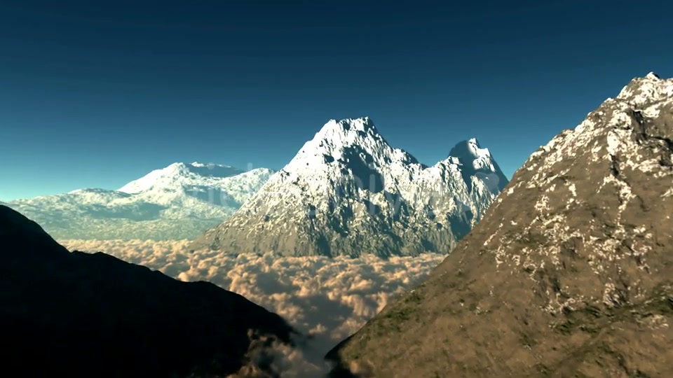 Big Mountains With Clouds Videohive 15784475 Motion Graphics Image 5