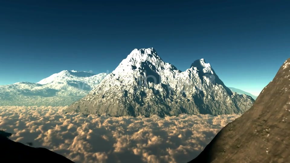 Big Mountains With Clouds Videohive 15784475 Motion Graphics Image 6