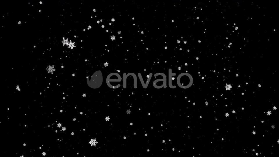 Big Snowflakes Alpha Videohive 22778805 Motion Graphics Image 5