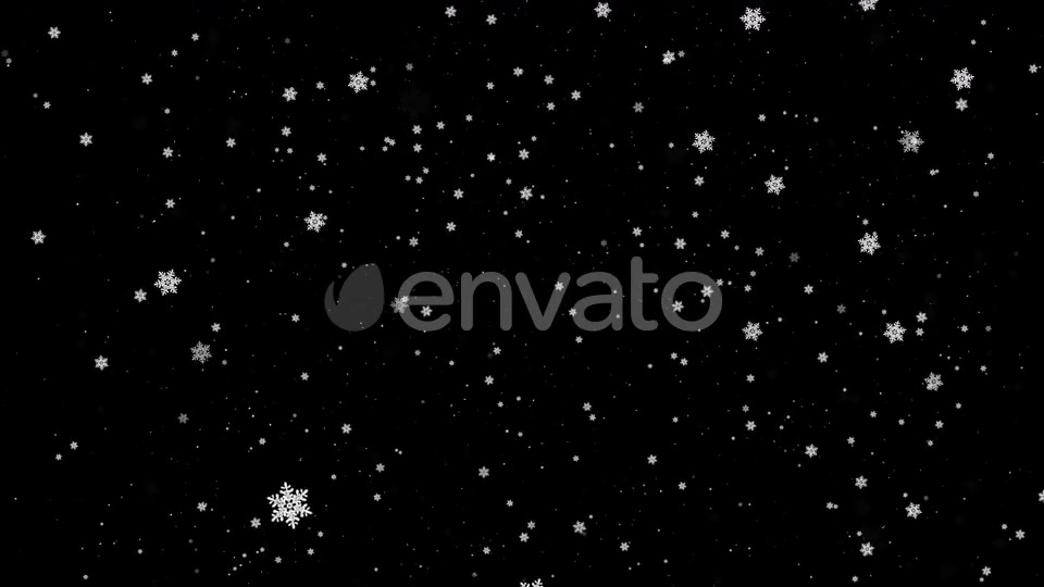 Big Snowflakes Alpha Videohive 22778805 Motion Graphics Image 6