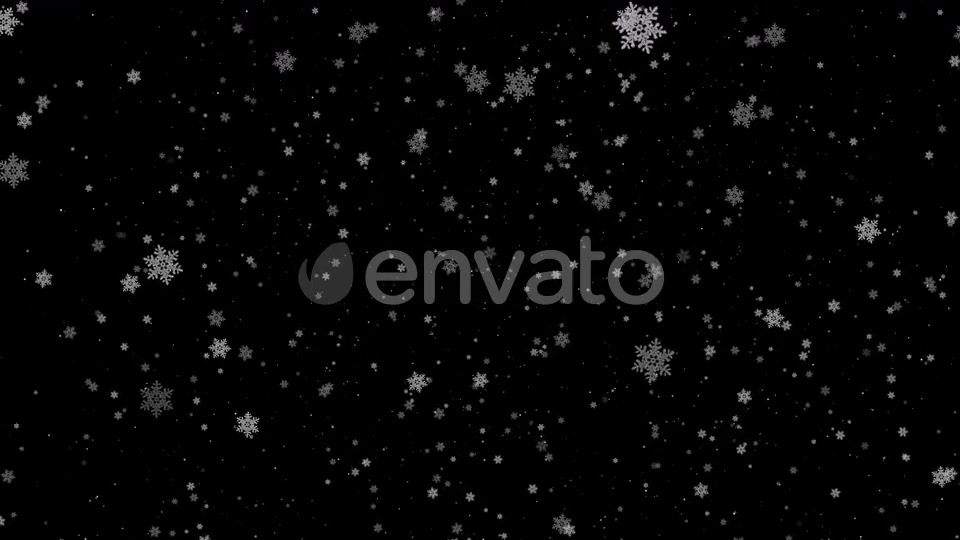 Big Snowflakes Alpha Videohive 22778805 Motion Graphics Image 7