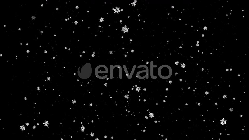 Big Snowflakes Alpha Videohive 22778805 Motion Graphics Image 9