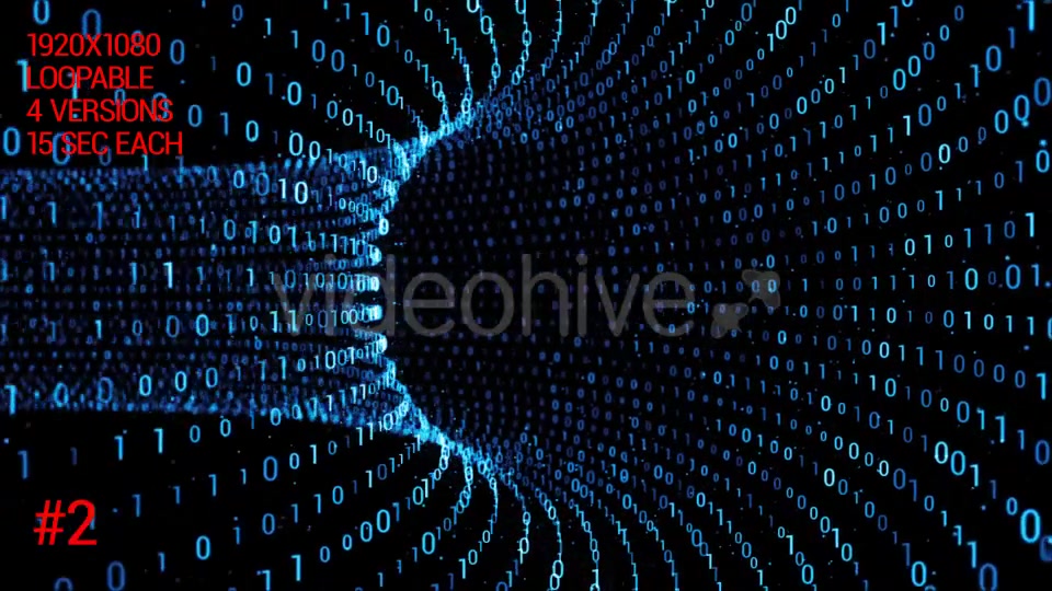 Binary Loopable Motion Background HD Videohive 18079122 Motion Graphics Image 3