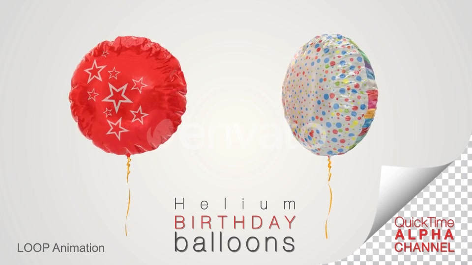 Birthday Celebration Balloons Videohive 25002404 Motion Graphics Image 8