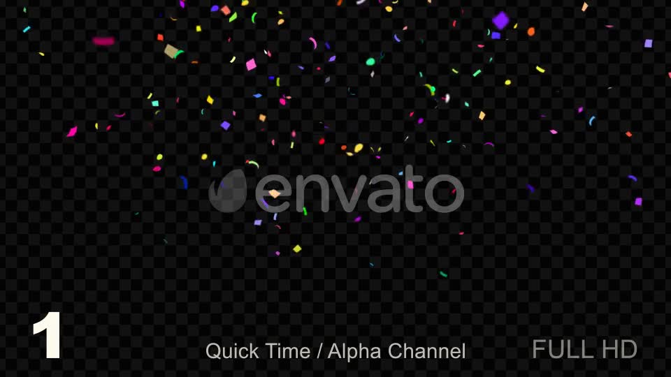 Birthday Confetti Videohive 21702147 Motion Graphics Image 1