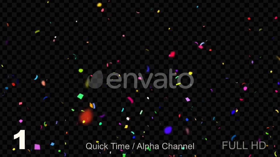 Birthday Confetti Videohive 21702147 Motion Graphics Image 3