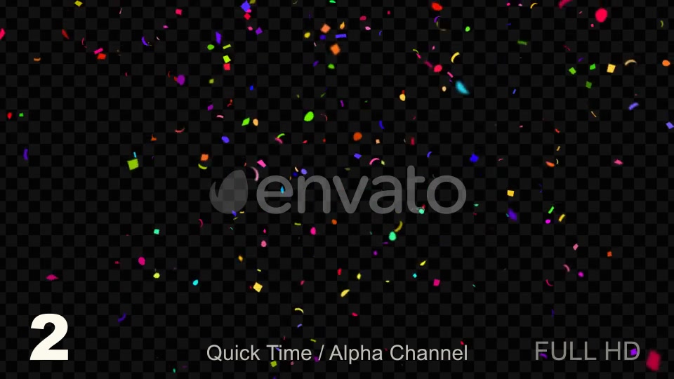 Birthday Confetti Videohive 21702147 Motion Graphics Image 5