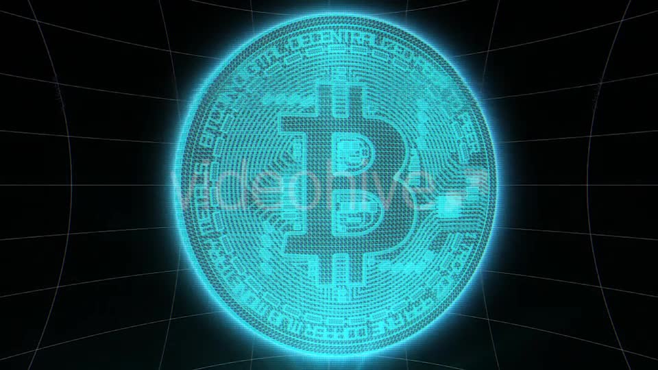 Bitcoin Digital Crypto Background Loop Videohive 21251849 Motion Graphics Image 1