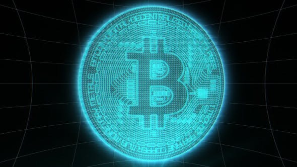 Bitcoin Digital Crypto Background Loop - Download Videohive 21251849
