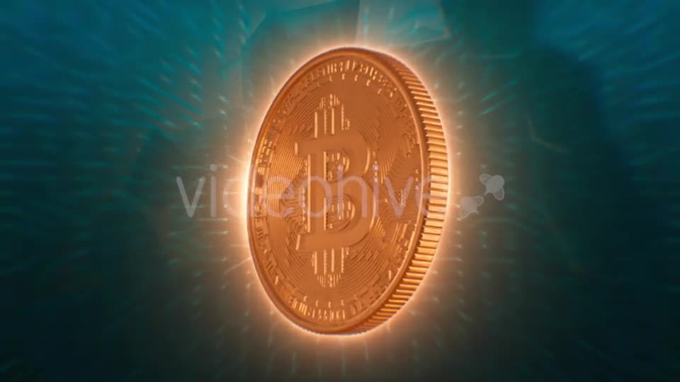 Bitcoin Digital Cryptocurrency Background Videohive 21247453 Motion Graphics Image 1