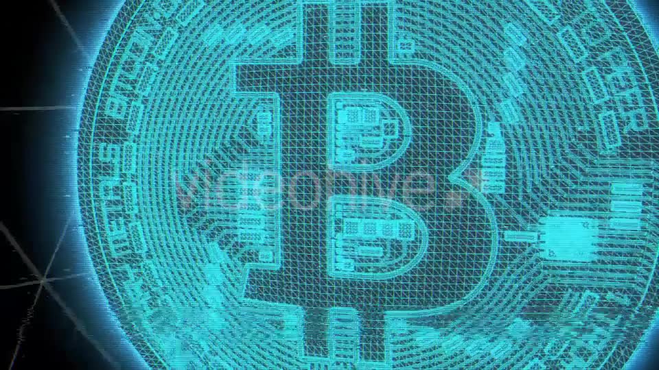 Bitcoin Digital Glitch Background Loop Videohive 21251848 Motion Graphics Image 2