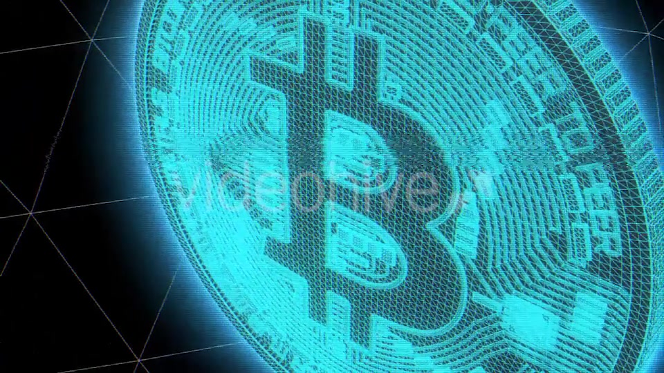 Bitcoin Digital Glitch Background Loop Videohive 21251848 Motion Graphics Image 3