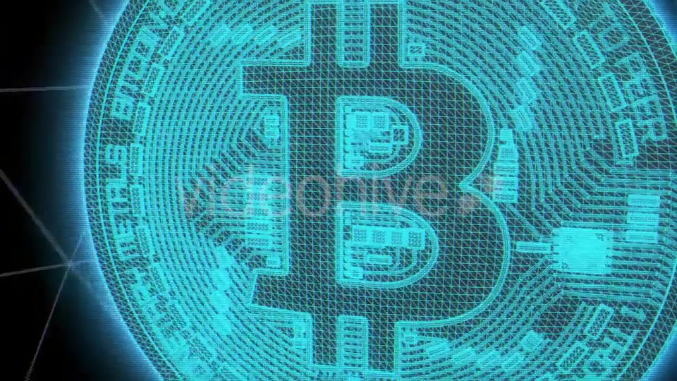 Bitcoin Digital Glitch Background Loop Videohive 21251848 Motion Graphics Image 4