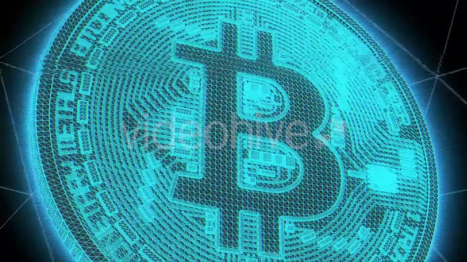 Bitcoin Digital Glitch Background Loop Videohive 21251848 Motion Graphics Image 6