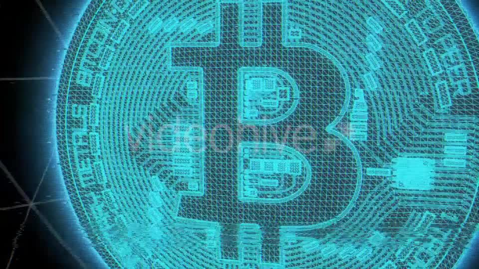 Bitcoin Digital Glitch Background Loop Videohive 21251848 Motion Graphics Image 7