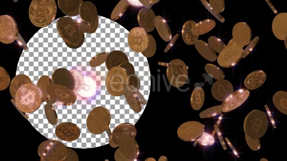 Bitcoin Falling Loop Background Videohive 20326776 Motion Graphics Image 5