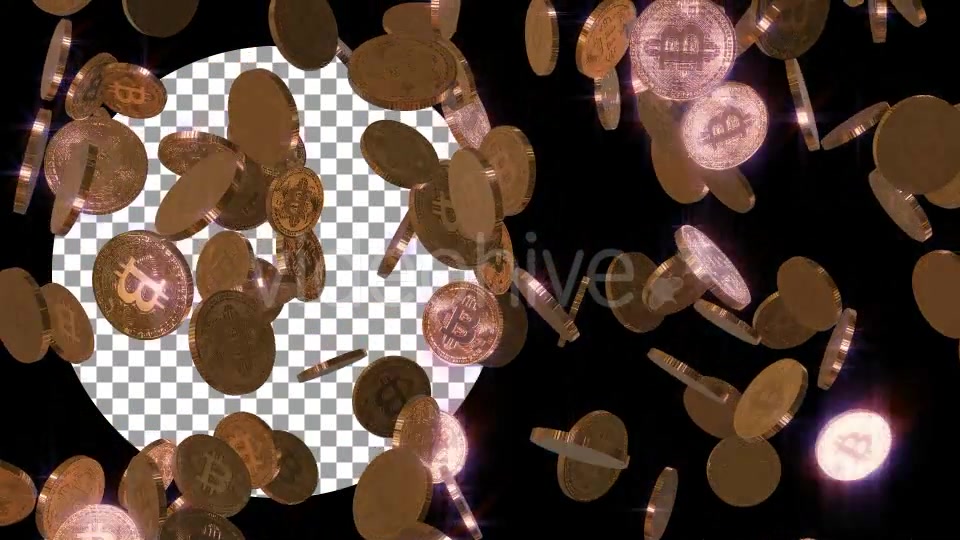 Bitcoin Falling Loop Background Videohive 20326776 Motion Graphics Image 6